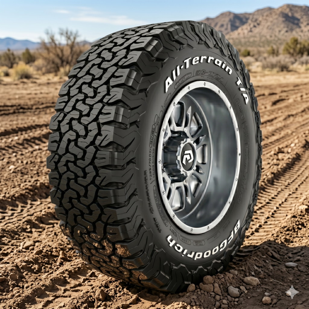 Cubierta All Terrain AT para pick-up en camino de tierra y ripio - Venta de neumáticos en Córdoba