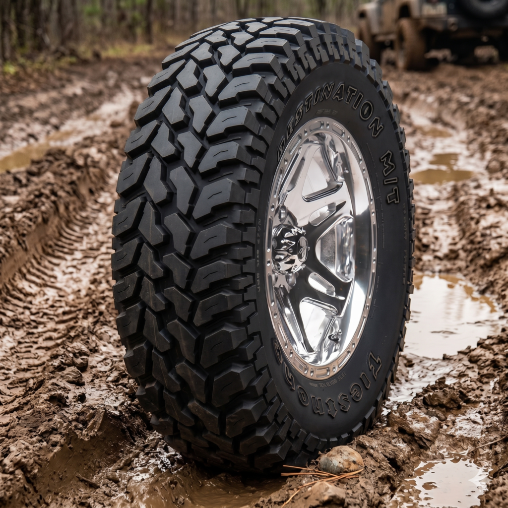 Neumático Mud Terrain MT con tacos para barro y off-road extremo - Neumáticos 4x4 CBA